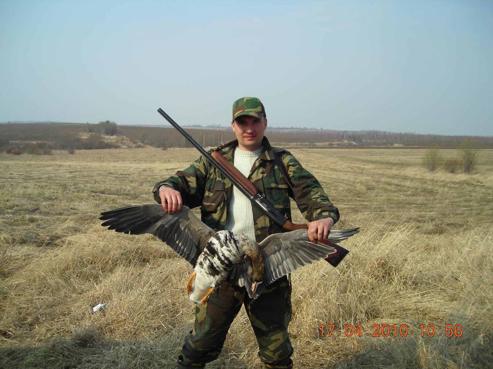 Охота на гуся в Бежецком районе Тверской области