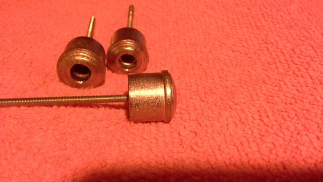 Ведущий поясок один, диаметром 18,4 мм