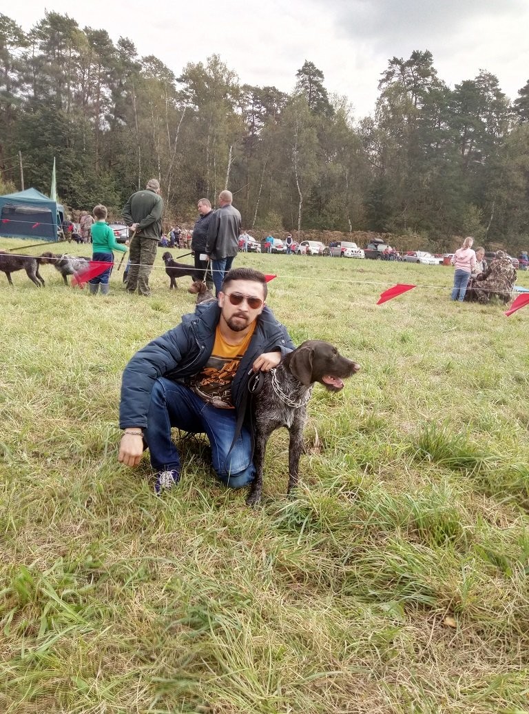 Выставка собак охотничьих пород в Пушкинском РООиР 2017