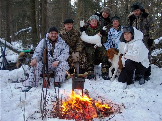 Общий трофей. Это вам не лось на загонной! Этого  - еще разглядеть надо )))