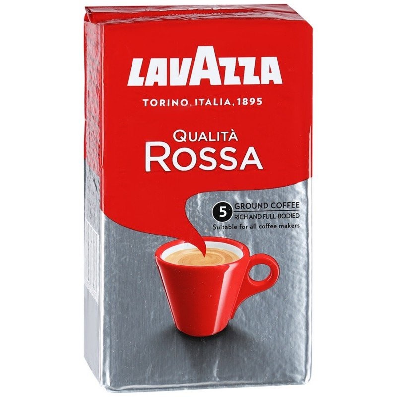 Молотый кофе интернет магазин. Lavazza qualita Rossa кофе молотый 250. Кофе Lavazza Rossa, молотый, 250 г. Кофе Лавацца Кволита Росса 250 гр молотый. Кофе молотый Lavazza "qualita Rossa", 250 г, вакуумная упаковка.