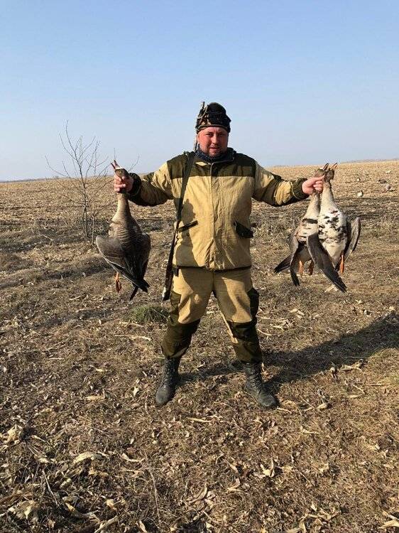 весенняя охота на гуся в волгоградской области