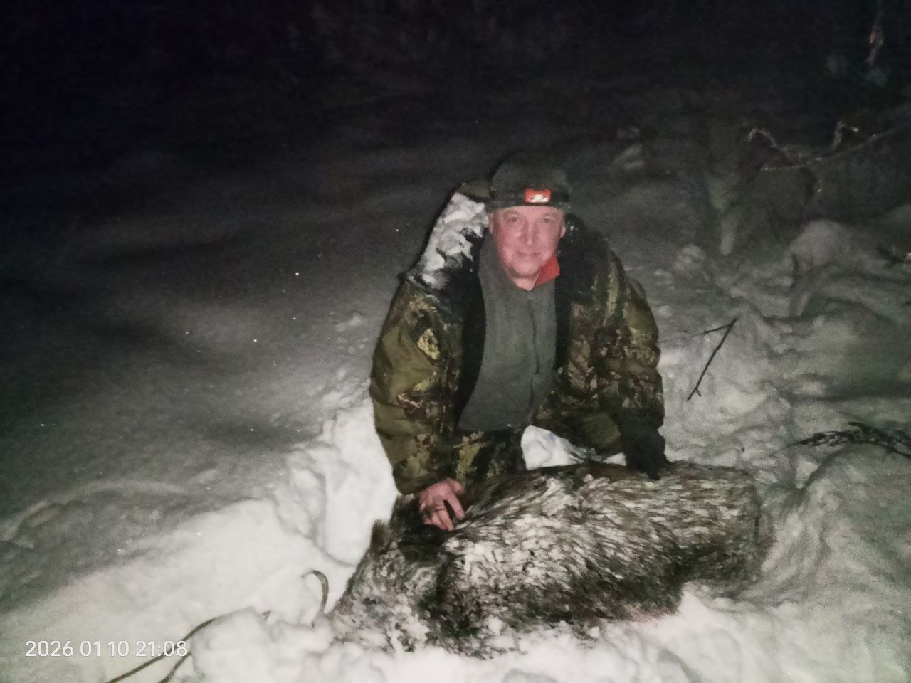 Открытие охота на кабана 10.01.2026